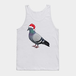 Pigeon Santa Tank Top
